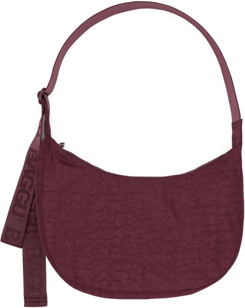 BAGGU Medium Nylon Crescent Bag - Image 1